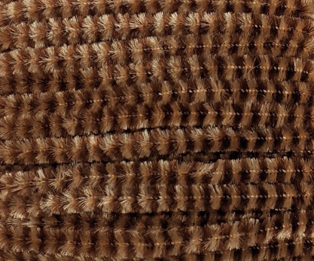 Danville Variegated Chenille Dark Brown/Beige Chenilles, Body Materials