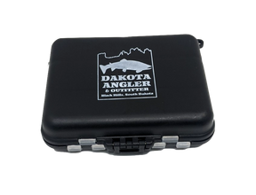 DAO Logo 11 Compartment Fly Box Black Fly Box