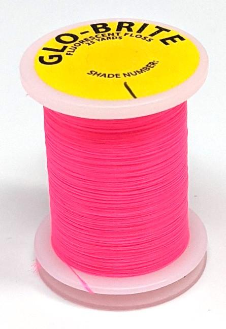 Datum Glo Brite Floss Fl. Fuchsia (1) Threads