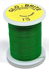 Datum Glo Brite Floss Fl. Green Highlander (13) Threads