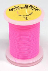 Datum Glo Brite Floss Fl. Hot Pink (2) Threads