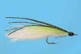 Deceiver Chartreuse/White / 2/0 Flies