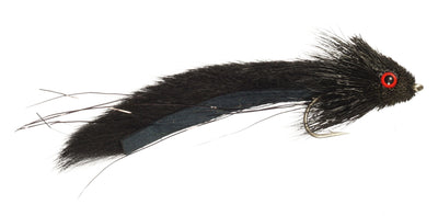 Deer Hair Jumbo Diver Black / 1/0 Flies