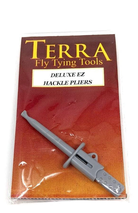 Deluxe EZ Hackle Pliers Fly Tying Tool