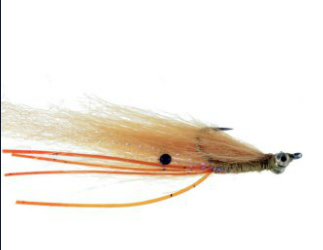 Denbow's Super Slam Shrimp 4 / Bead Chain Eyes Flies