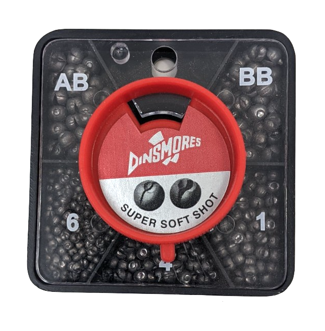 Dinsmores 5 Shot Super Soft Lead AB-06 Split Shot/Weight