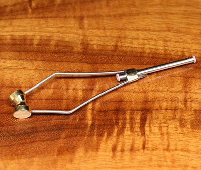 Cogfs Fly Tying Ceramic Brass Bobbin Holder Fly Fishing Tool Bait Hook  Bobbin Winder 