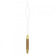 Dr. Slick Bamboo Bobbin Threader w/ Half Hitch Tool Fly Tying Tool