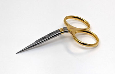 Dr. Slick Bent Shaft All Purpose Scissor 4" Fly Tying Tool
