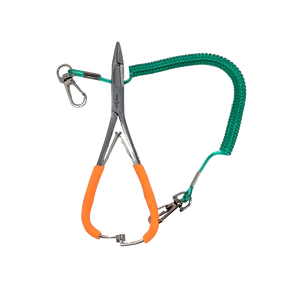 Dr. Slick Crossfire Mitten Scissor Clamp 6" Orange Fly Fishing Accessories