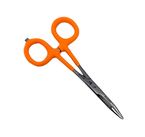 Dr. Slick Crossfire Scissor Clamp 6" Orange Fly Fishing Accessories