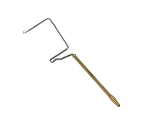 Dr. Slick Rotary Whip Finisher 6" Brass w/ Half Hitch Tool Fly Tying Tool