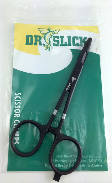 Dr. Slick Scissor Clamp 4 in Black Straight