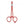 Dr Slick XBC Scissor Clamp Red