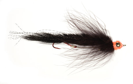 Duddle's Ultimate String Leech Black Flies