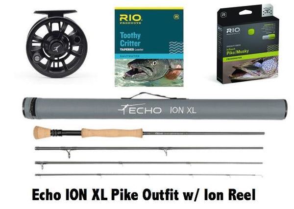 Echo Ion XL Pike Outfit 9 weight w/ Bravo Reel – Dakota Angler & Outfitter