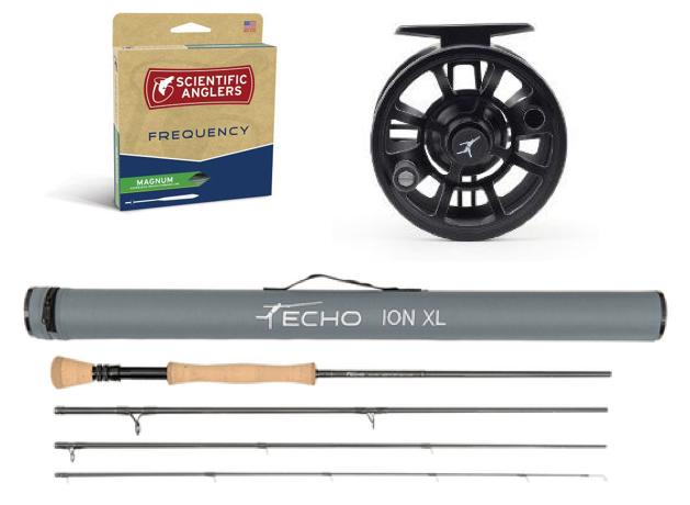 8 weight bass fly reel Echo Ion XL Bass Outfit