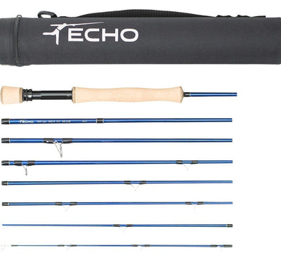 Echo Trip 8 Piece Fly Rod Travel Backpacking 
