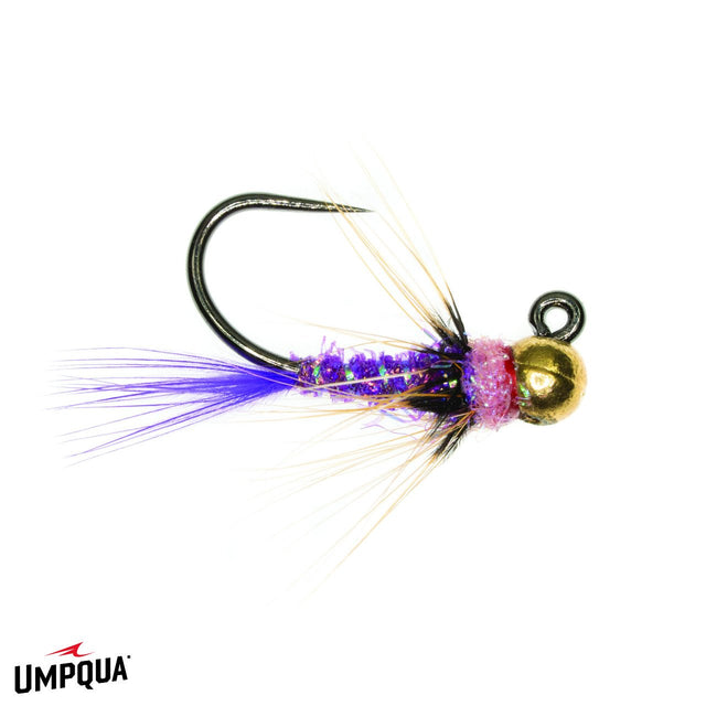 Egan's Tungsten Dart Purple / 12 Flies