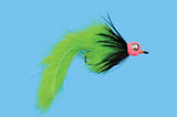 Egg Hareball Leech Chartreuse / 1 Flies