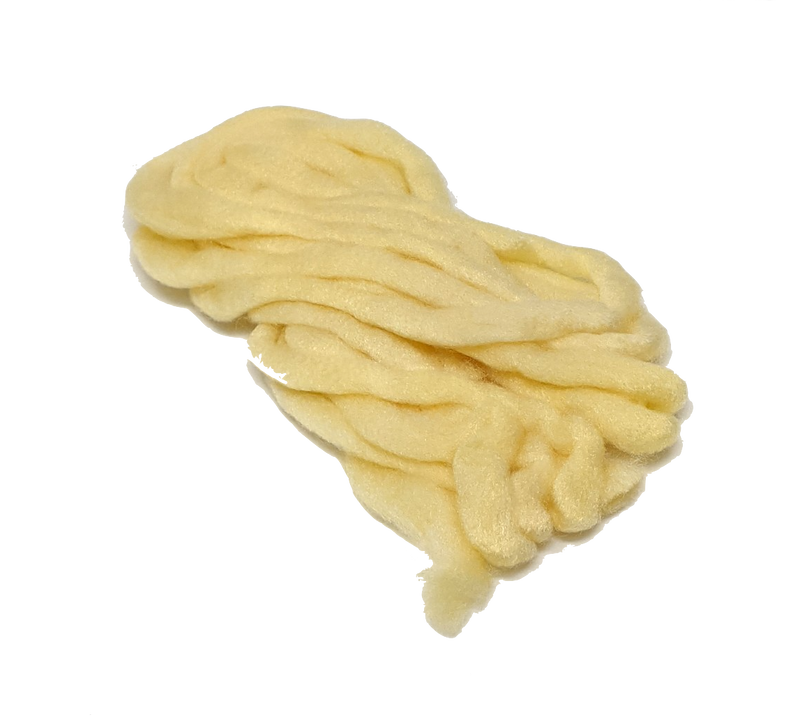 Egg Yarn Cream Chenilles, Body Materials