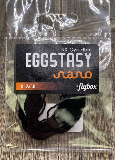 Eggstasy Nano .8mm Black Chenilles, Body Materials