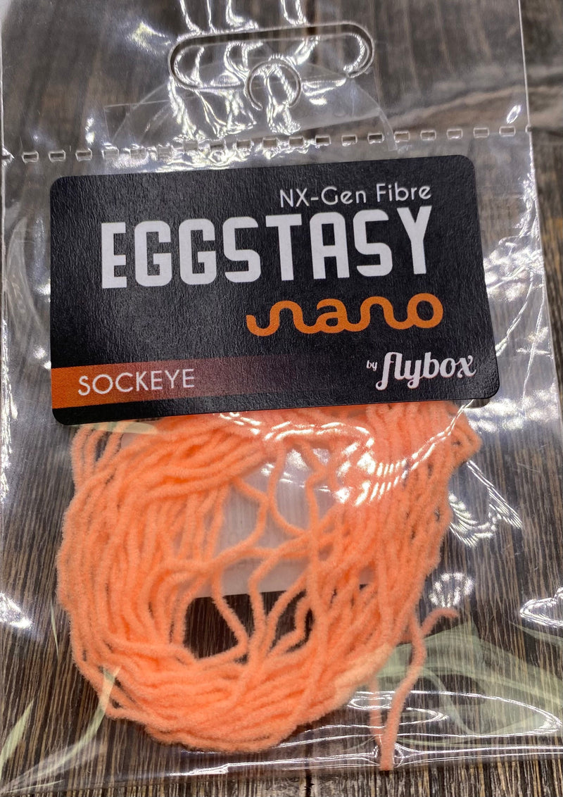 Eggstasy Nano .8mm Sockeye Chenilles, Body Materials