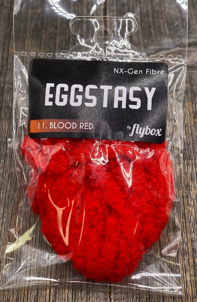 Eggstasy NX-GEN Fibre Blood Red Chenilles, Body Materials
