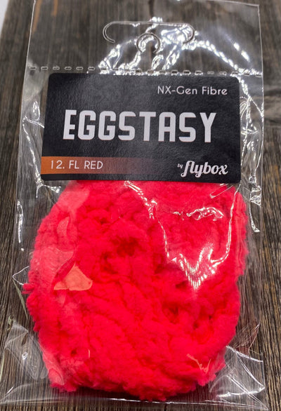 Eggstasy NX-GEN Fibre Fl Red Chenilles, Body Materials