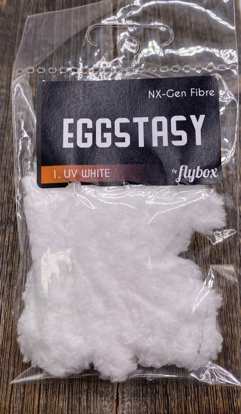 Eggstasy NX-GEN Fibre UV White Chenilles, Body Materials
