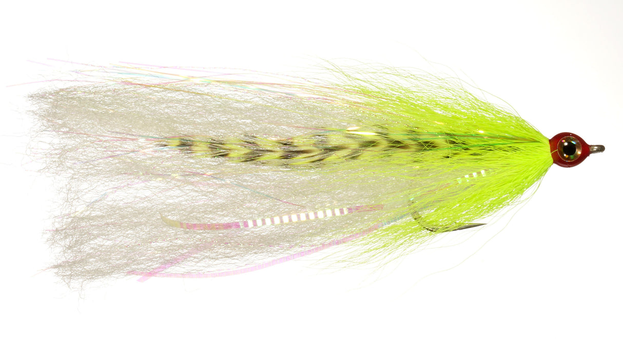 Ehlers' Gator Done Chart/White Warmwater Flies