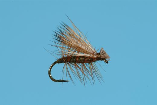 Elk Hair Caddis Dry Fly Trout Flies Olive