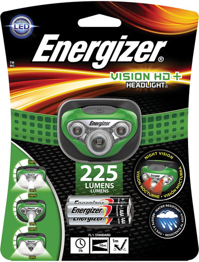 Energizer Headlamp VISION HD PLUS 3AAA Gadgets