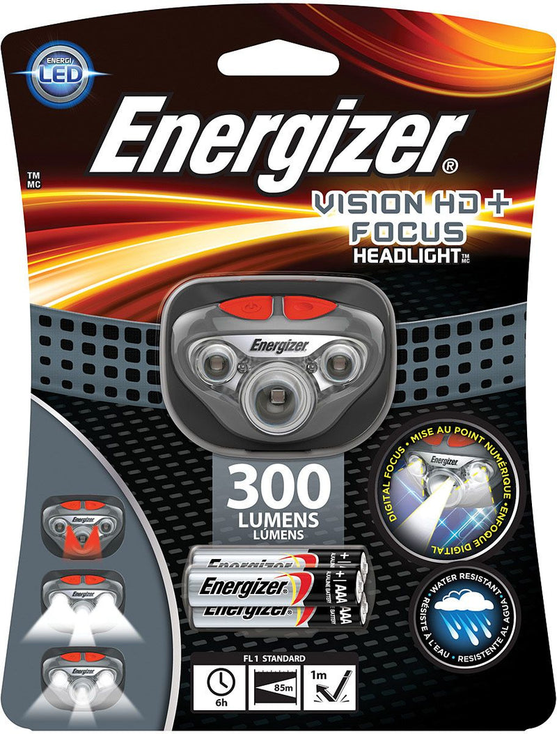 Energizer Headlamp VISION HD PLUS FOCUS 3AAA Gadgets