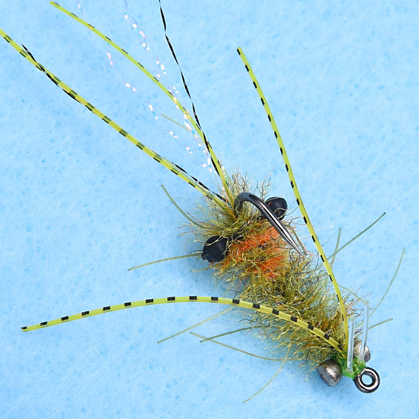 EP Ascension Bay Mantis Light Olive / 6 Flies