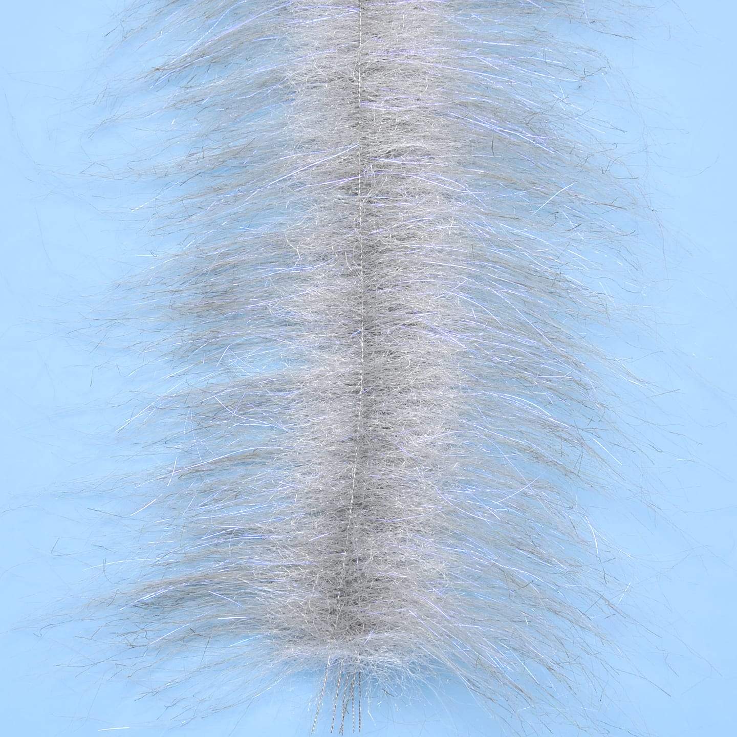 EP Craft Fur Brush 3" Wide Grey/White Chenilles, Body Materials