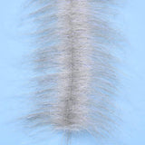 EP Craft Fur Brush 3" Wide Grey/White Chenilles, Body Materials