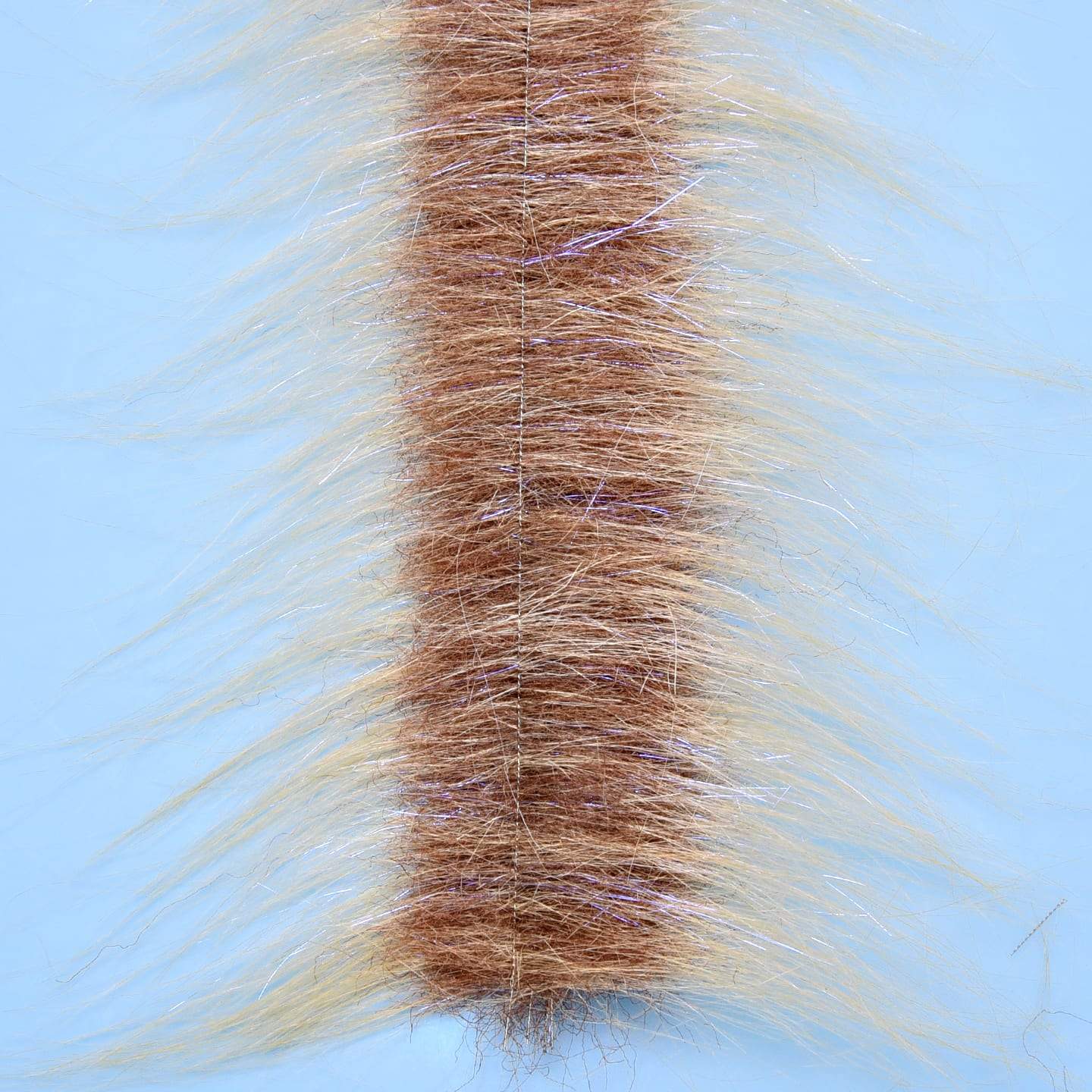 EP Craft Fur Brush 3" Wide Sand/Brown Chenilles, Body Materials