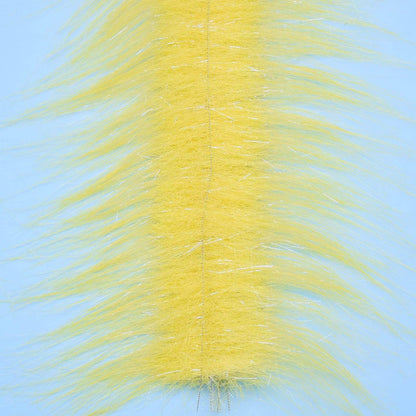 EP Craft Fur Brush 3" Wide Yellow Chenilles, Body Materials