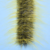 EP Craft Fur Brush 3" Wide Yellow/Black Chenilles, Body Materials