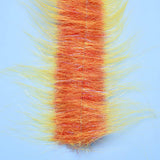 EP Craft Fur Brush 3" Wide Yellow/Red Chenilles, Body Materials