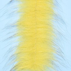 EP Foxy Brush 3" Wide Yellow Chenilles, Body Materials