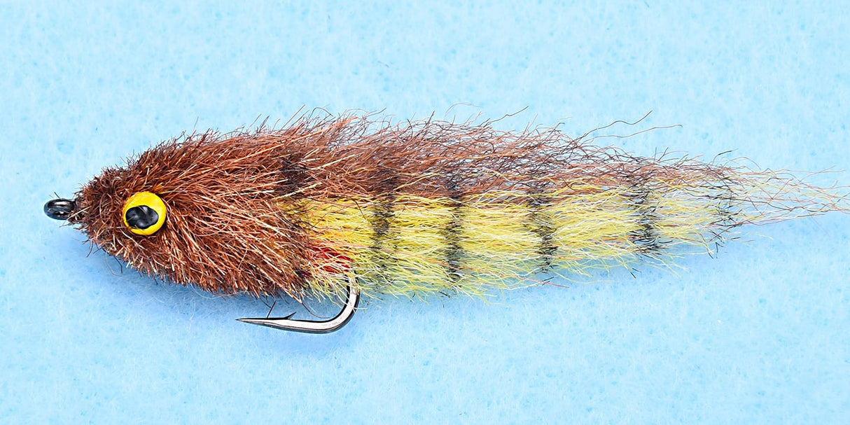 EP Little Minnow Shaded Brown / Lead Eye Flies