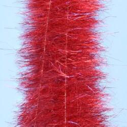 EP Minnow Head Brush 1.5" Wide Bloody Red Chenilles, Body Materials