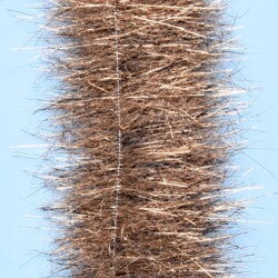 EP Minnow Head Brush 1.5" Wide Bronze Chenilles, Body Materials