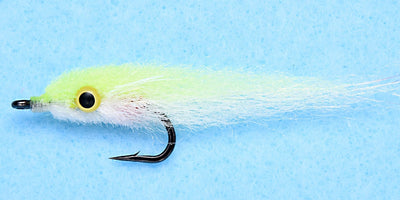 EP Perfect Minnow Chartreuse/White #2 Flies