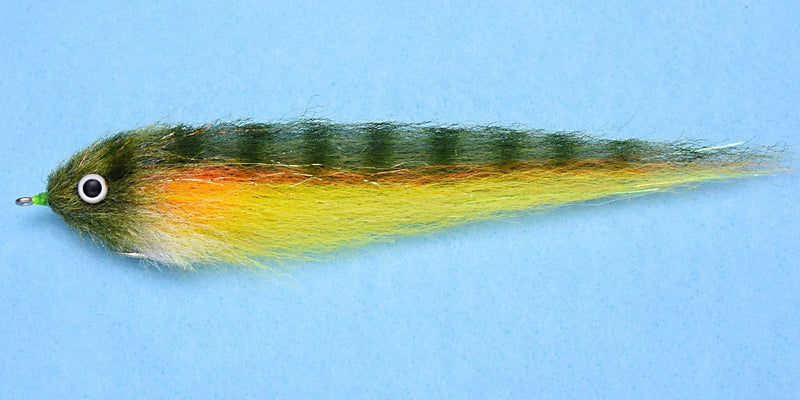EP Pike Fly Yellow/perch / 4/0 Flies