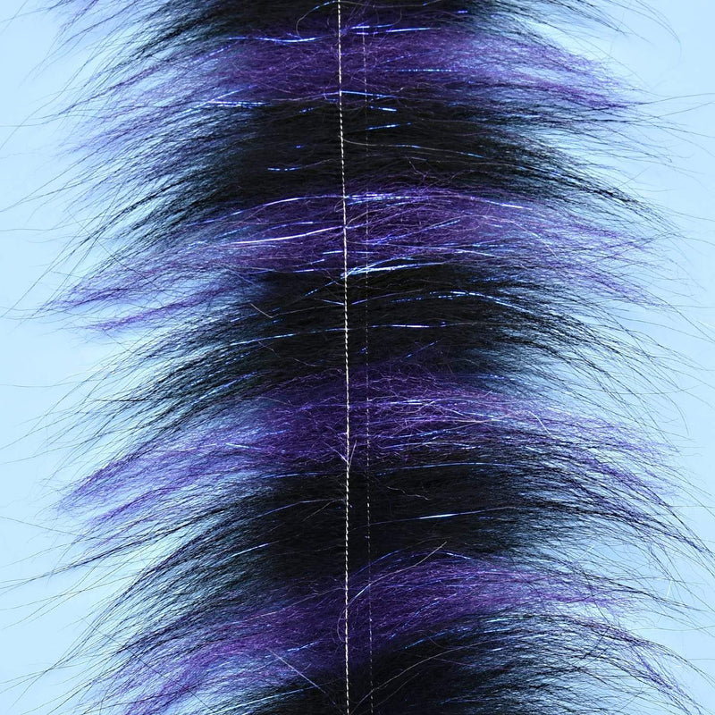 EP Sommerlattes Foxy Brush Grizzly Black/Purple Chenilles, Body Materials