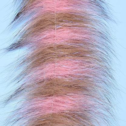 EP Sommerlattes Foxy Brush Grizzly Tan/Pink Chenilles, Body Materials