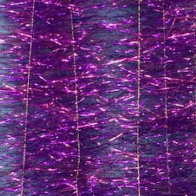 EP Sparkle Brush 1" Purple/Fuschia Chenilles, Body Materials